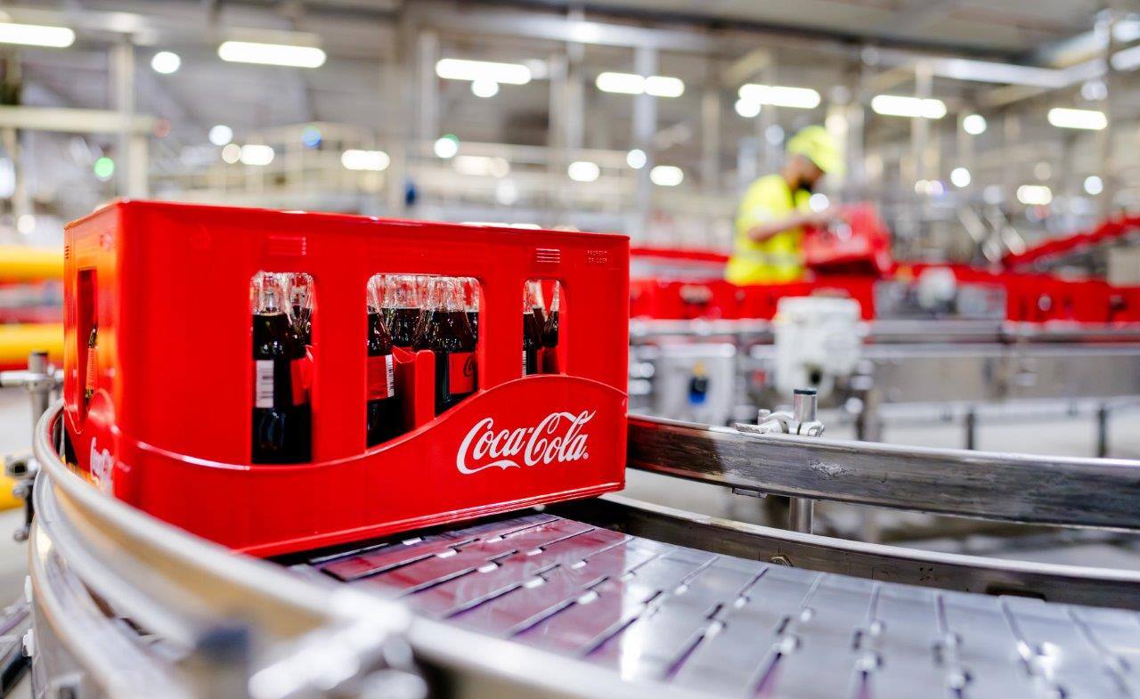 Coca-Cola krat van gerecycled plastic