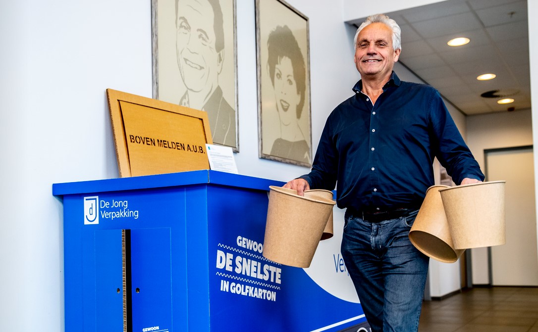 Overtreden Hij Postcode Ad Smit, CEO De Jong Verpakking: 'Wij gaan in volle vaart vooruit'