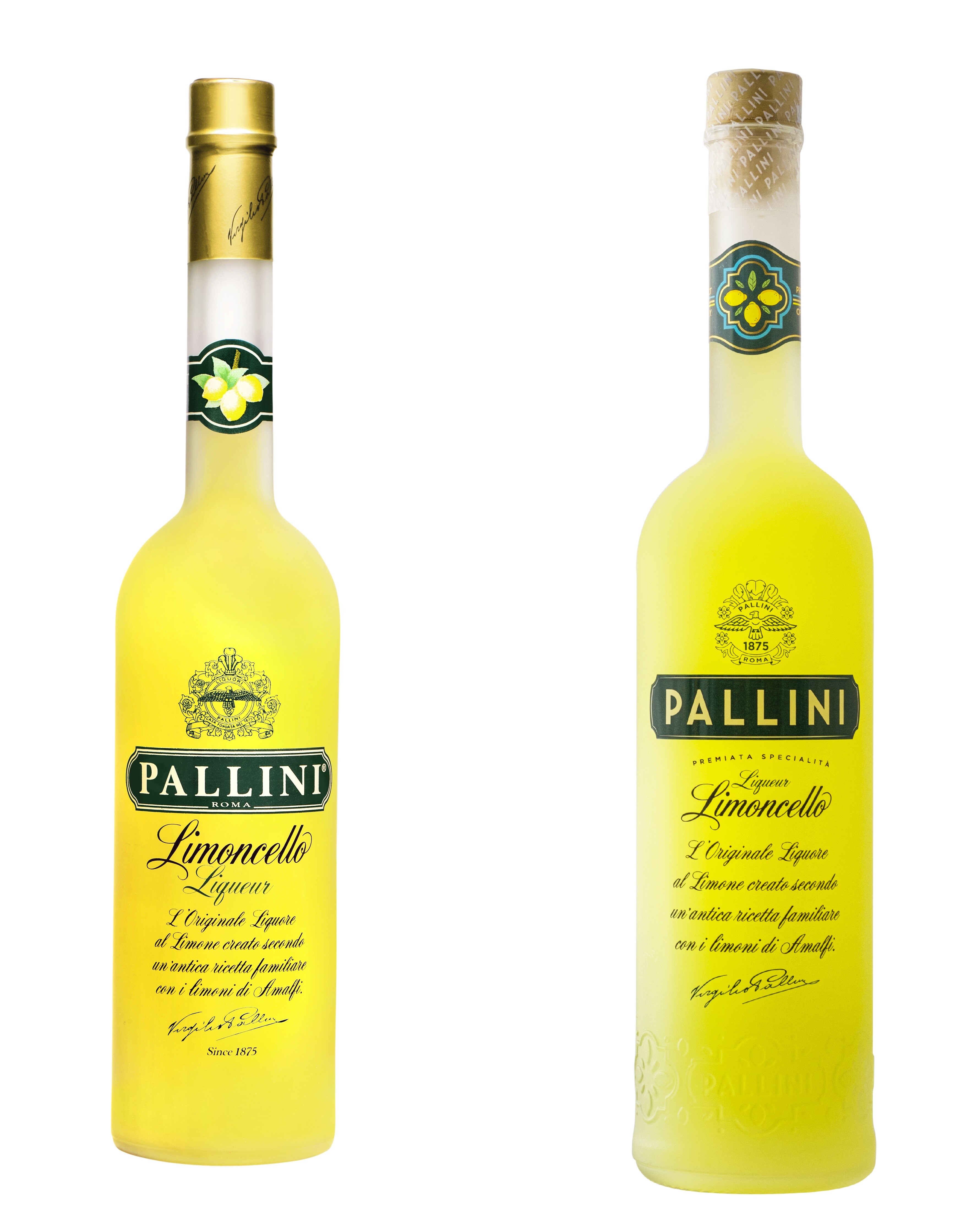 Pallini Limoncello - oud en nieuw