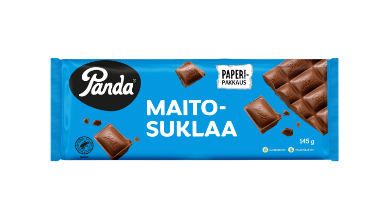 UPM x Orkla Suomi_Panda milk chocolate