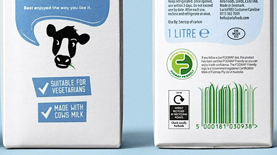 Arla Lactofree barcode verpakkingsdesign-1