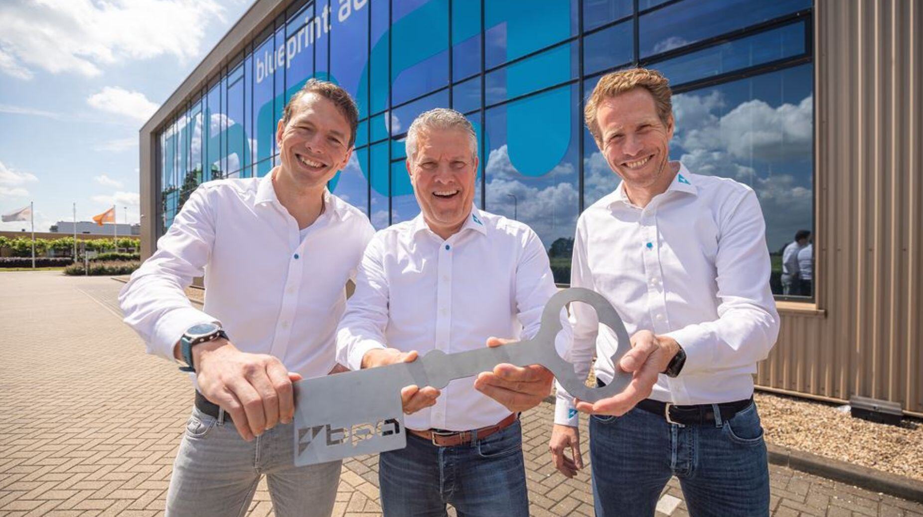 BPA kondigt nieuwe Co-Leadership rol aan. Vlnr: Kees Nijenhuis, André Verkleij en Elbert Griffioen