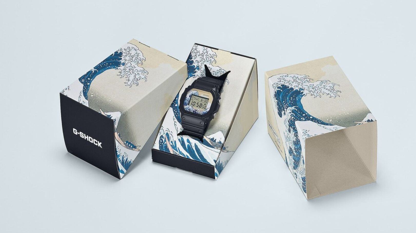 Casio G-Shock modellen in Japanse thema-verpakking