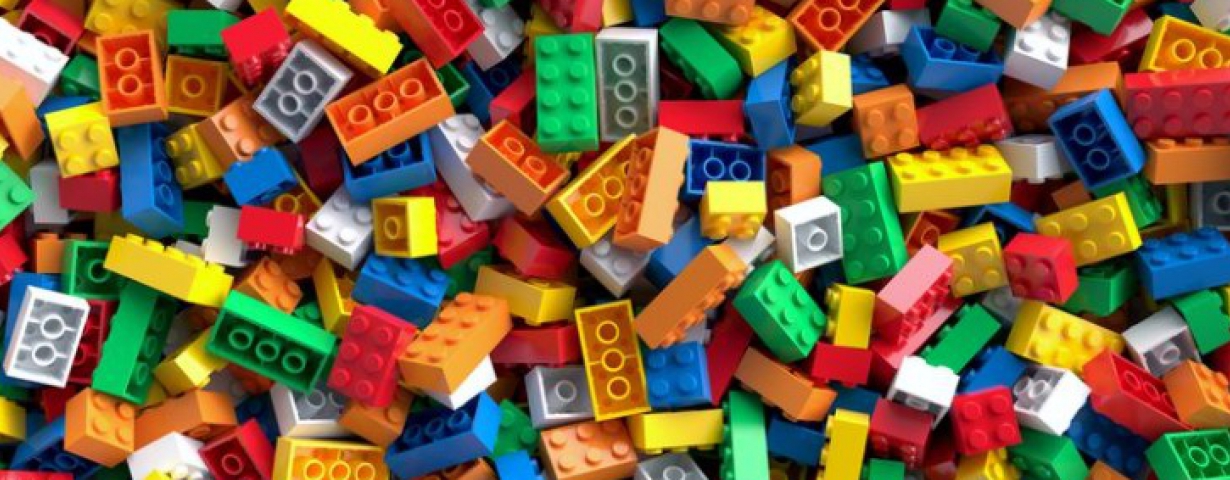 Lego-onderdelen voortaan in papier