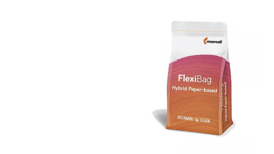 Mondi FlexiBag hybrid paper-based