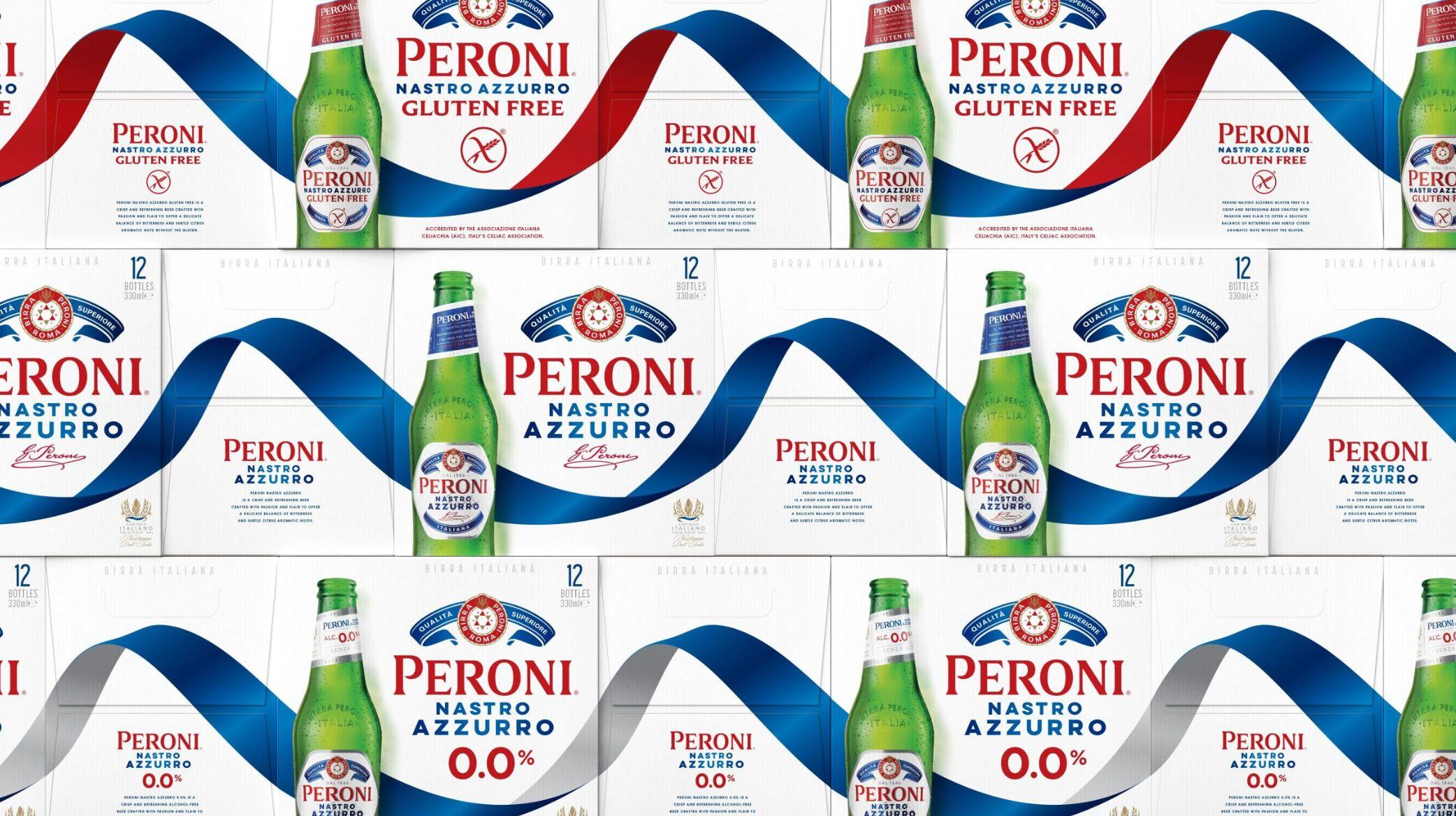 Outlaw geeft secundaire Peroni verpakking een premiumuitstraling