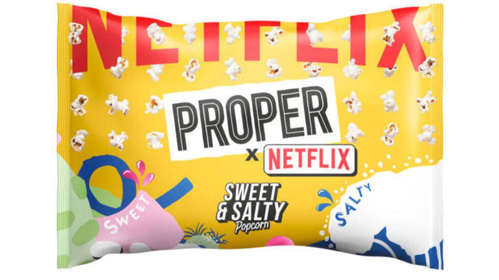 Streamen en snacken met pillow pack van Netflix & Proper Snacks 